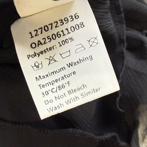 Commense Black Ruffled Layered Mini Dress - Picture 13 of 14